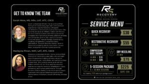 Recovery Station Is Now at Block Fitness Catalina Foothills. 2 Copy of Recovery Station Initial Flyer Presentation 1