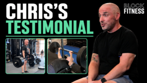 Strength training for cancer recovery: Chris Brady's testimonial at Block Fitness