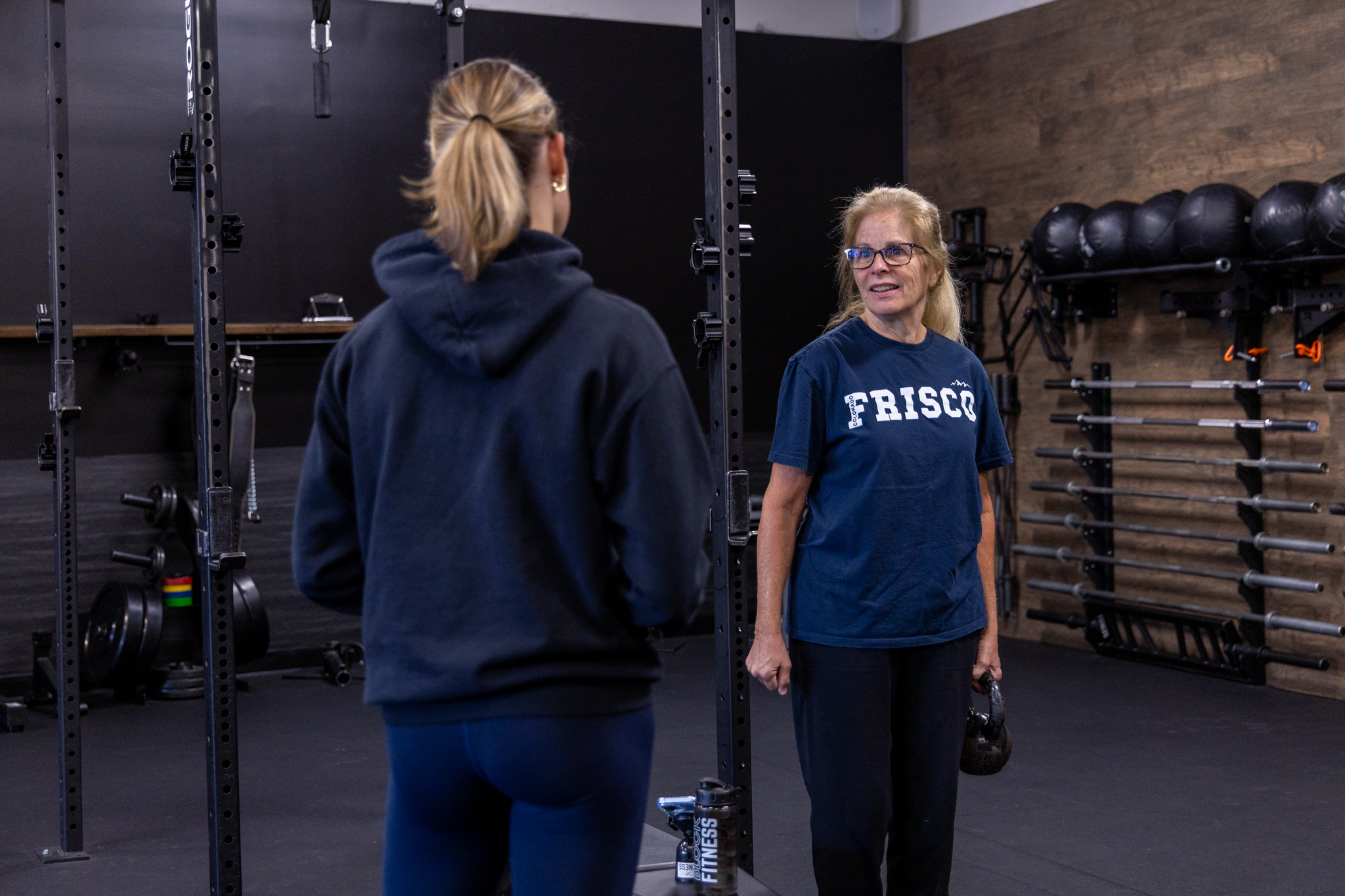 Highly fit people show up for their workouts every week